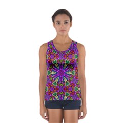 Seamless Tileable Pattern Design Sport Tank Top  by Celenk