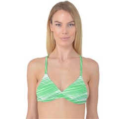 Dirty Dirt Structure Texture Reversible Tri Bikini Top by Celenk