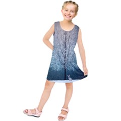 Winter Wintry Snow Snow Landscape Kids  Tunic Dress by Celenk