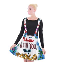 Christian Christianity Religion Suspender Skater Skirt by Celenk