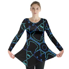 Warp Long Sleeve Tunic  by MRTACPANS