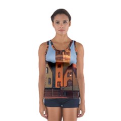 Blue Hour Colliery House Sport Tank Top  by Celenk