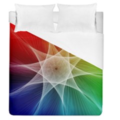 Abstract Star Pattern Structure Duvet Cover (queen Size) by Celenk