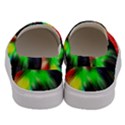 Circle Lines Wave Star Abstract Men s Canvas Slip Ons View4