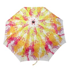 Painting Spray Brush Paint Folding Umbrellas