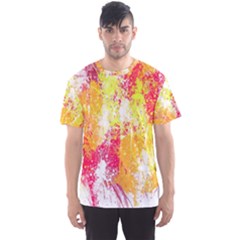 Painting Spray Brush Paint Men s Sports Mesh Tee