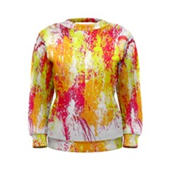 Painting Spray Brush Paint Women s Sweatshirt