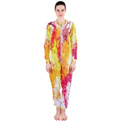 Painting Spray Brush Paint OnePiece Jumpsuit (Ladies) 