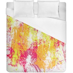 Painting Spray Brush Paint Duvet Cover (California King Size)