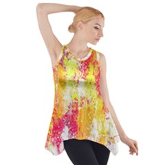 Painting Spray Brush Paint Side Drop Tank Tunic