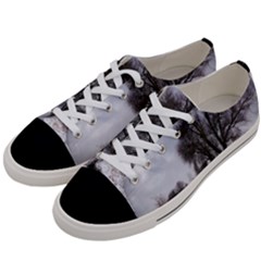 Winter Bach Wintry Snow Water Women s Low Top Canvas Sneakers by Celenk