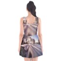 Winter Lake Cold Wintry Frozen Scoop Neck Skater Dress View2