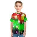 Star Abstract Pattern Background Kids  Sport Mesh Tee View1