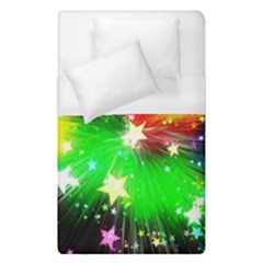 Star Abstract Pattern Background Duvet Cover (single Size) by Celenk