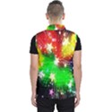 Star Abstract Pattern Background Men s Puffer Vest View2