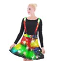 Star Abstract Pattern Background Suspender Skater Skirt View1