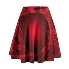 Abstract Scrawl Doodle Mess High Waist Skirt by Celenk