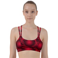 Abstract Scrawl Doodle Mess Line Them Up Sports Bra by Celenk