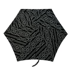 Tribal Stripes Pattern Mini Folding Umbrellas by dflcprints