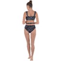 Tribal Stripes Pattern Bandaged Up Bikini Set  View2