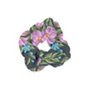 Beautiful Floral Pattern Velvet Scrunchie View1