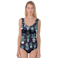 Cactus Pattern Princess Tank Leotard  by allthingseveryone