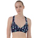 Cactus Pattern Sweetheart Sports Bra View1