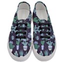 Cactus Pattern Women s Classic Low Top Sneakers View1