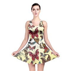 Colorful Butterflies Reversible Skater Dress