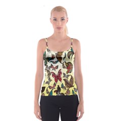 Colorful Butterflies Spaghetti Strap Top by allthingseveryone