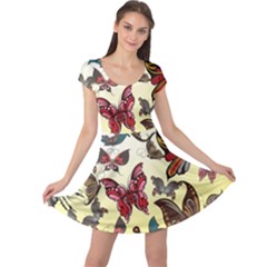 Colorful Butterflies Cap Sleeve Dress by allthingseveryone