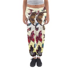 Colorful Butterflies Women s Jogger Sweatpants