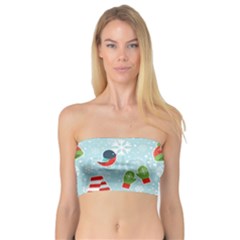 Winter Fun Pattern Bandeau Top by allthingseveryone