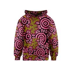 Aboriginal Art - You Belong Kids  Pullover Hoodie