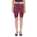 Aboriginal Art - You Belong Yoga Cropped Leggings View1