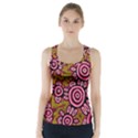 Aboriginal Art - You Belong Racer Back Sports Top View1