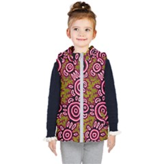 Aboriginal Art - You Belong Kid s Puffer Vest