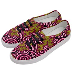 Aboriginal Art - You Belong Women s Classic Low Top Sneakers by hogartharts