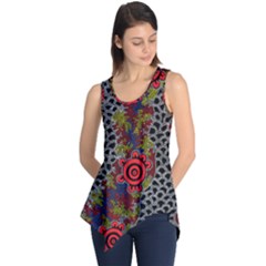 Aboriginal Art - Campsite Sleeveless Tunic by hogartharts