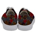 Aboriginal Art - Waterholes Kids  Low Top Canvas Sneakers View4