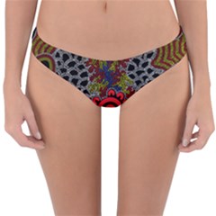 Aboriginal Art - Meeting Places Reversible Hipster Bikini Bottoms by hogartharts