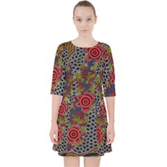 Aboriginal Art - Meeting Places Pocket Dress by hogartharts