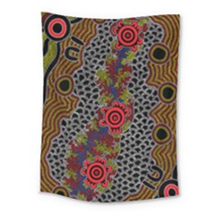 Aboriginal Art - Meeting Places Medium Tapestry