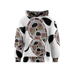 Aboriginal Art - Untitled Kids  Pullover Hoodie