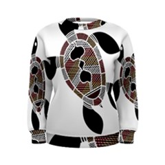 Aboriginal Art - Untitled Women s Sweatshirt