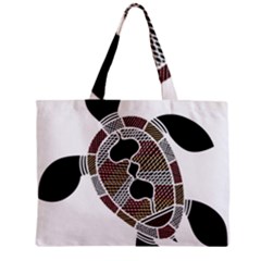 Aboriginal Art - Untitled Zipper Mini Tote Bag by hogartharts