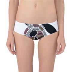 Aboriginal Art - Untitled Classic Bikini Bottoms by hogartharts