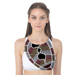 Aboriginal Art - Untitled Tank Bikini Top by hogartharts