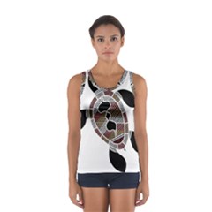 Aboriginal Art - Untitled Sport Tank Top 