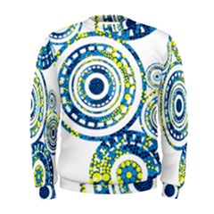 Aboriginal Art - Crocodile Men s Sweatshirt